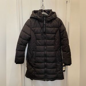 Guess Winter Coat Jacket Puffer Black Medium NWT